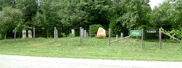 Wide view
of Cemetery