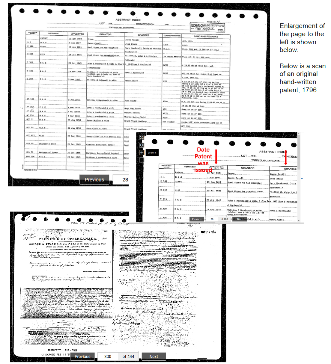 Ontario Land Grants Canada GenWeb